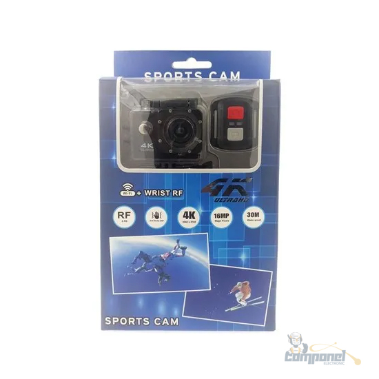 Câmera Sports Cam 4K Full HD 1080 WiFi